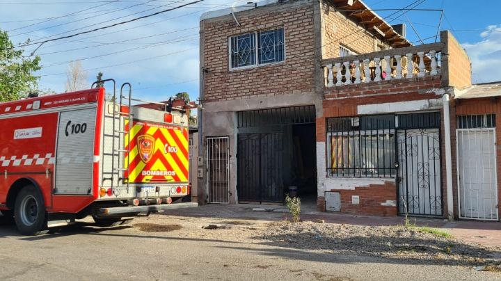 Investigan un confuso incendio en una casa de Rivadavia