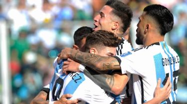 Sin Messi, Argentina estuvo a la altura y goleó a Bolivia