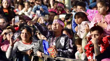 En Chimbas, más de 30 mil personas cantaron al ritmo de Piñón
