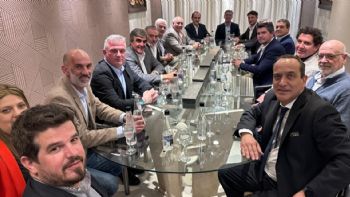 Orrego se reunió con los líderes de la Cámara Argentina de Empresarios Mineros