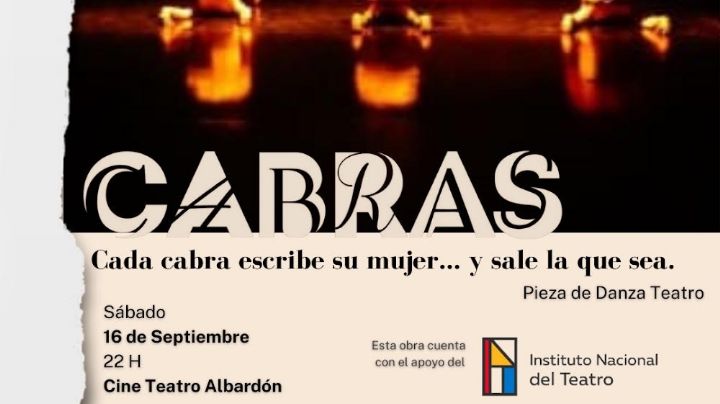El elenco Cabras presenta su última función en Albardón