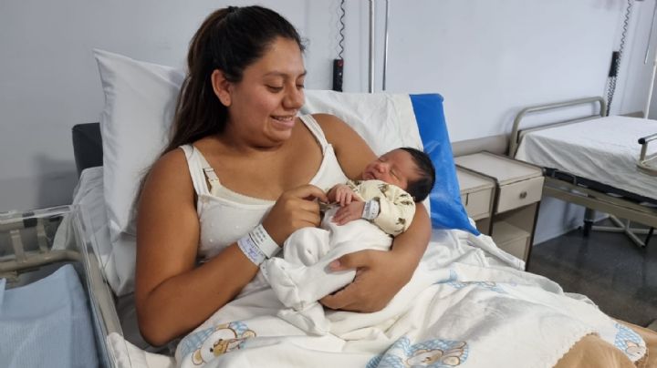 Conocé a Theo, el primer bebé que nació en San Juan este 2024