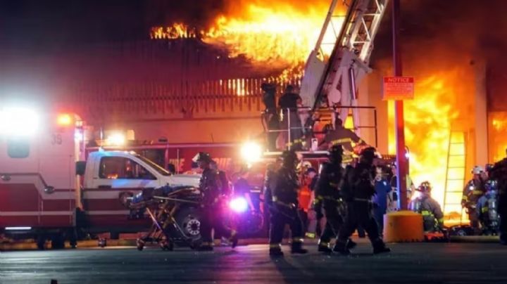 Explosión en un hotel de Estados Unidos, pisos superiores volaron por el aire