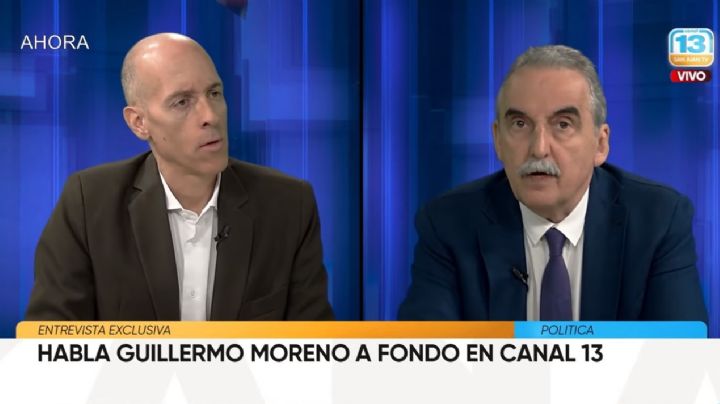 Moreno en Canal 13: ‘Celebro el documento de Cristina, pero no tenemos dónde debatirlo’