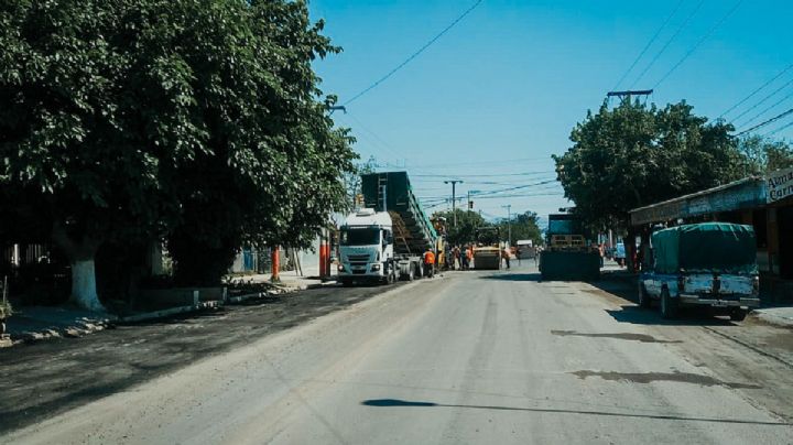 Las obras en Calle Tucumán de Chimbas se paralizaron por falta de fondos