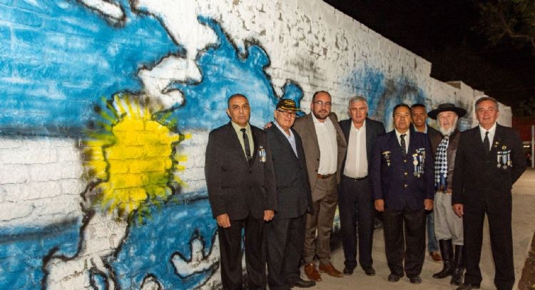Homenaje eterno: inauguraron la Plaza Héroes de Malvinas del Bº Centinela II