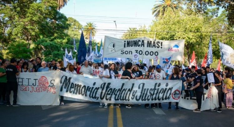 La marcha por el Día de la Memoria tendrá como epicentro la Plaza 25 de Mayo