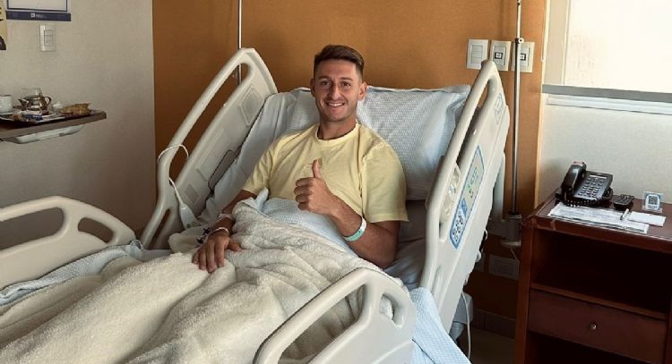 Matías Giménez pasó por el quirófano: el resultado de la operación