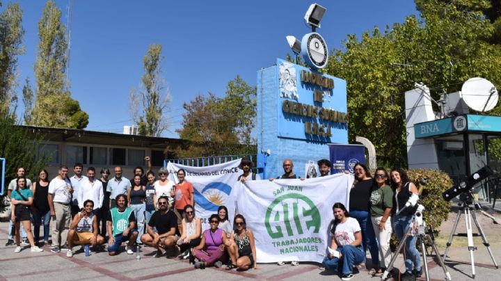 Trabajadores de ATE y becarios realizaron una jornada de lucha tras los despidos en CONICET