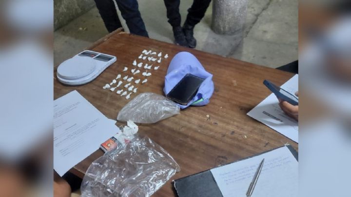 Frenaron a otro 'delivery narco' que circulaba por San Juan con cocaína